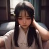 番茄阅读指南主编晓橙的头像，年轻女性，短发，笑容亲切，书架背景